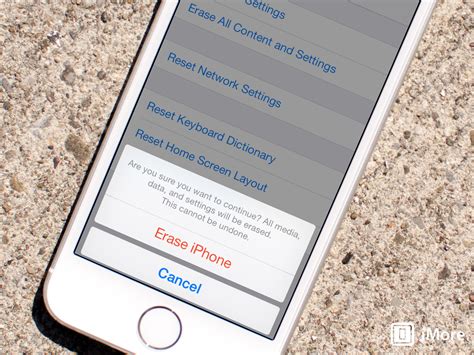 How to wipe all personal data and erase your iPhone and iPad | iMore