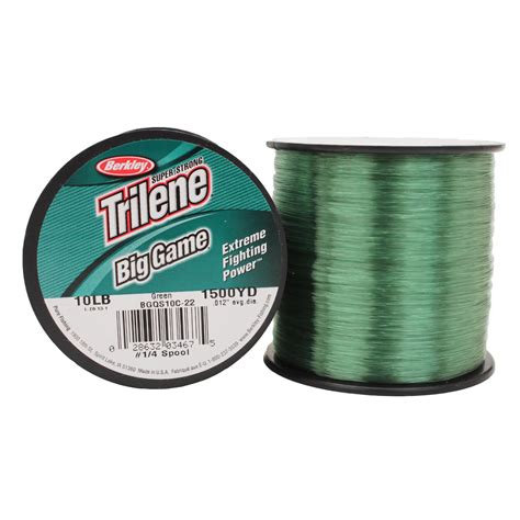 Trilene Big Game Monofilament Line Spool – 900 Yards, 0.015″ Diameter ...