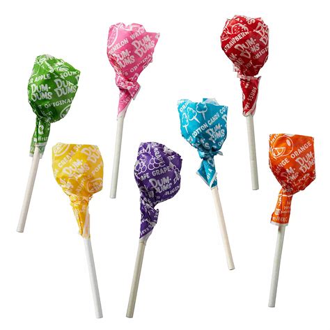 Rainbow Dum Dums Lollipops 80pc | Party City