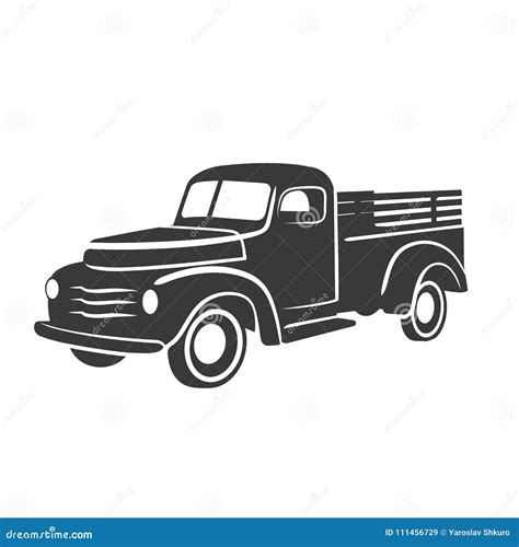 Old Pickup Truck Stock Illustrations – 823 Old Pickup Truck Stock ...