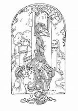 21  Marvelous Picture Of Rapunzel Coloring Pages entitlementtrapcom sketch template