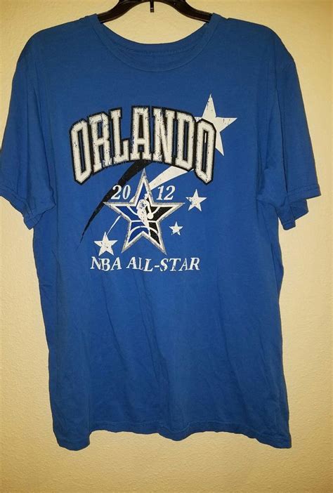 Mens Majestic Threads 2012 NBA All-Star Shirt Size XL Blue | eBay | Nba ...