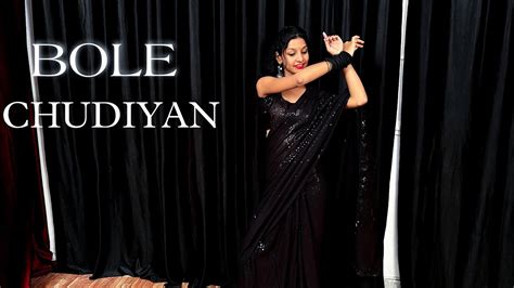 Bole chudiyan Dance Video | Bollywood Dance Choreography in saree - YouTube