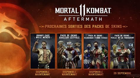 Mortal Kombat 11: Aftermath, le pack de skins Veille de la Toussaint introduit en vidéo ...