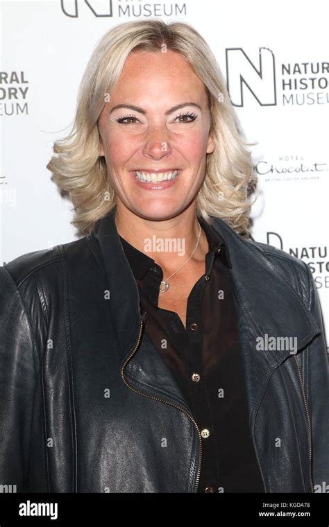 London, UK. Jo Pickard at Natural History Museum Ice Rink Launch party ...