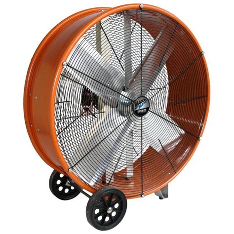 MaxxAir 30 in. Industrial Heavy Duty 2-Speed PRO Drum Fan-BF30DDORGPRO ...