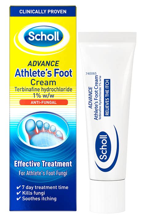 Buy SchollAdvance Athlete's Foot Cream, 15g - Antifungal Cream for Athlete's Foot, Kills the ...