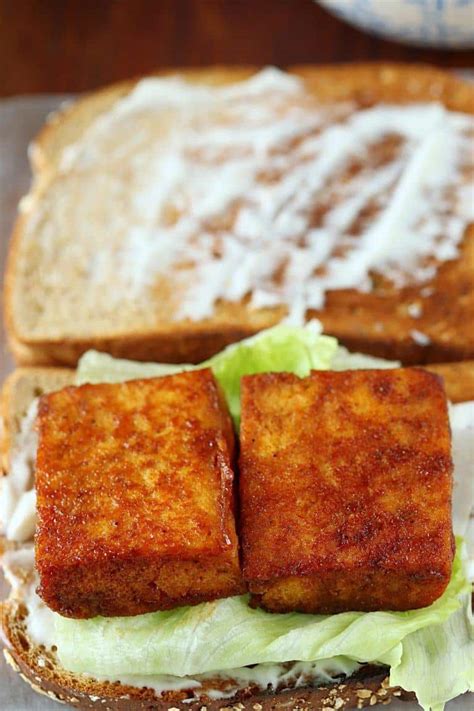 Vegan BBQ Tofu Sandwich, BBQ Tofu Sandwiches, Tofu sandwich