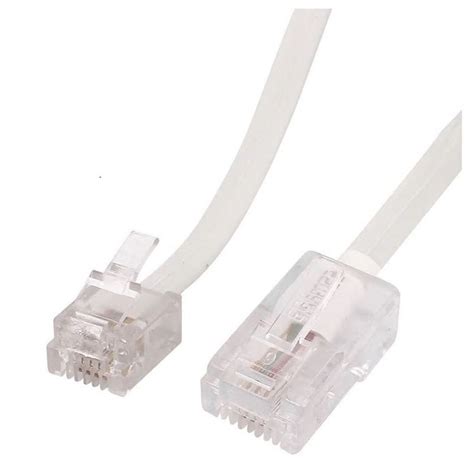 Autre Cable Téléphonique RJ11 à RJ45 Blanc-3M - Prix pas cher | Jumia CI