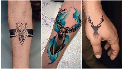 Unique Deer Tattoo Design Ideas For You - Wittyduck