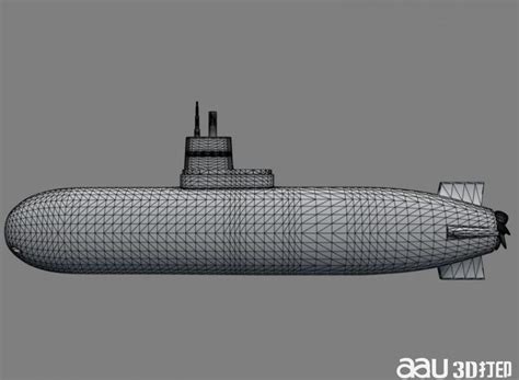 潜水艇-3d模型资源库|3D打印模型免费下载|三维stl模型上传