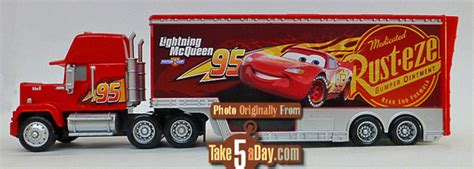 Mattel Disney Pixar CARS 3: New Mack Hauler Bright & Shiny | Take Five ...