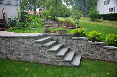 Retaining Wall Steps Ideas For Your Landscape