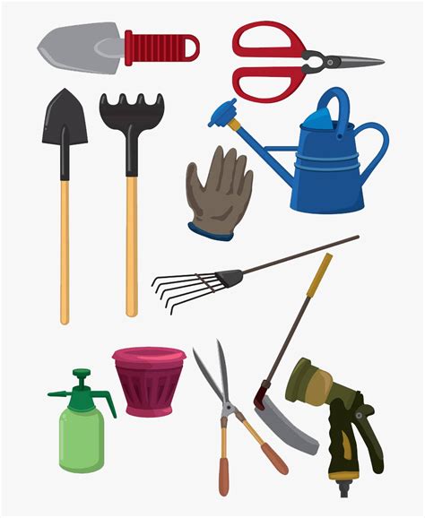 Tool Clipart Gardening Tool - Spade Garden Tools Cartoon, HD Png Download , Transparent Png ...