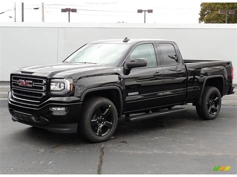 2017 Onyx Black GMC Sierra 1500 Elevation Edition Double Cab 4WD ...