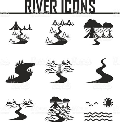 Image result for river silhouette | Clip art, Silhouette vinyl, Screen ...