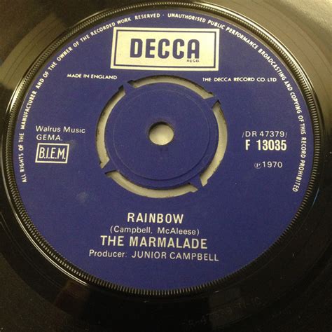 The Marmalade - Rainbow (1970, Vinyl) | Discogs