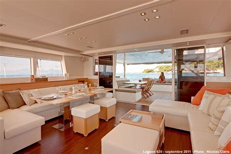 Lagoon 620 catamaran interior — Yacht Charter & Superyacht News