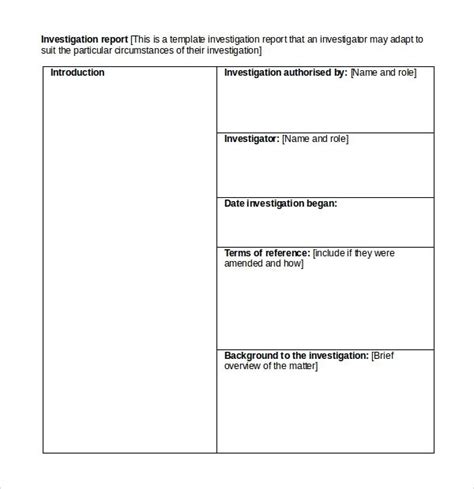 Fault Report Template Word (2) - TEMPLATES EXAMPLE | TEMPLATES EXAMPLE | Word template, Report ...