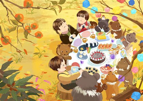 Happy Autumn party. on Behance