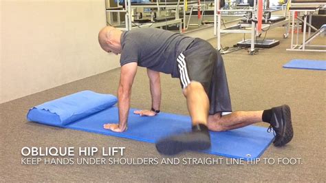 Hip Stability Exercises - YouTube