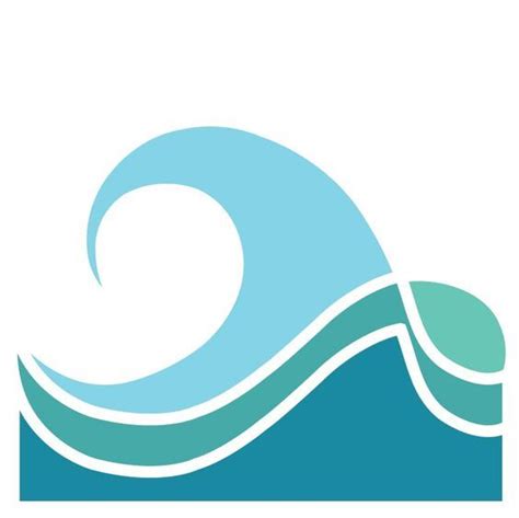 Wave Design, Logo Design, Graphic Design, Wave Clipart, Mode Collage, Waves Logo, Surf Art ...