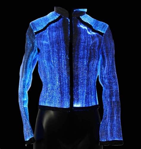 sci-fi-fashion: Fiber-optic clothing from Lumigram | Glow! | Pinterest | Clothing, Lights and ...