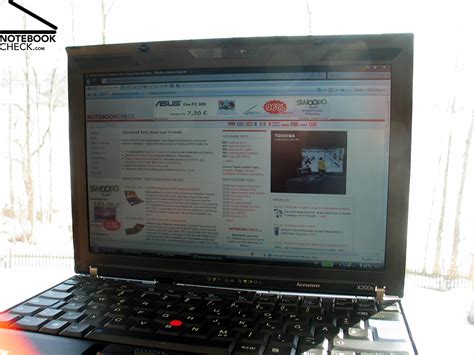 Review: Lenovo Thinkpad X200s Notebook - NotebookCheck.net Reviews