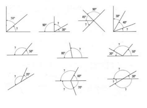 Ejercicios De Angulos Adyacentes Y Opuestos Por El Vertice Resueltos ...