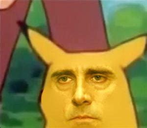 Pikachu/Michael Scott is not impressed : r/reactionpics