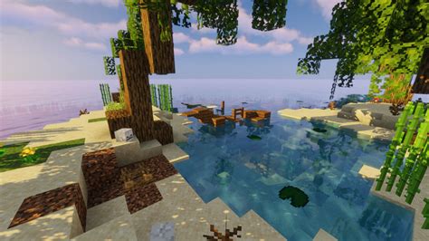 Tropical Survival Island Minecraft Map