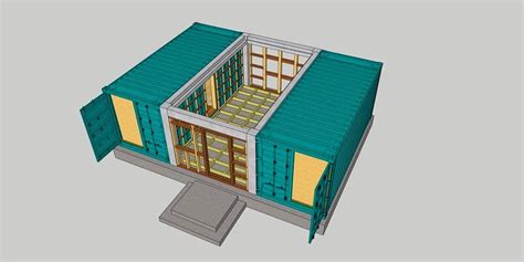 Shipping Container Tiny House Floor Plans – Two Birds Home