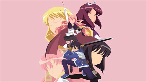 Zero no Tsukaima | Minimalist Wallpaper by Sakura-Mitsuki17 on DeviantArt