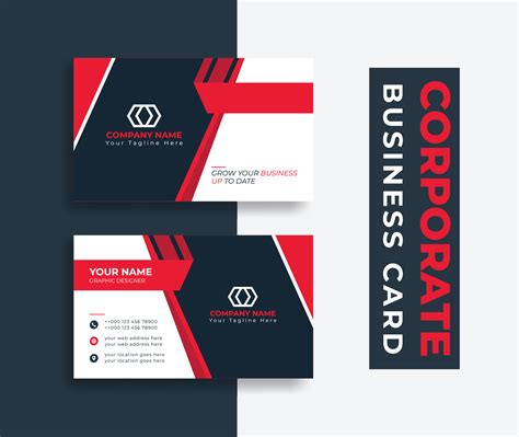 Business card Modern Creative style layout clean visiting card ...