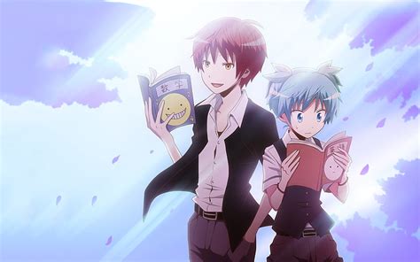 HD wallpaper: Anime, Assassination Classroom, Karma Akabane, Nagisa Shiota | Wallpaper Flare