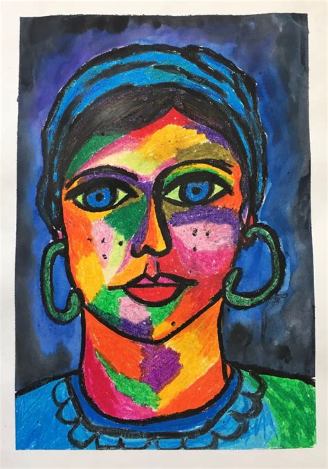 Art Room Britt: Alexej Jawlensky German Expressionism Portraits