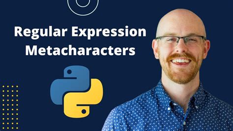 Regular Expression Metacharacters in Python - YouTube