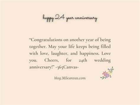 38+ Best 24th Year Wedding Anniversary Quotes, Wishes