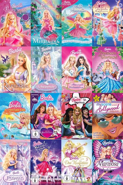 Best Barbie Movies in 2023 | Barbie movies, Barbie movies list, Barbie