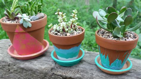 Easy Hand Painted Terracotta Pots! - Jenni Raincloud