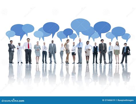 Group of Business People Sharing Ideas Stock Image - Image of meeting ...