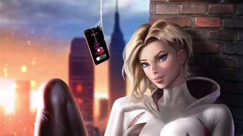 Spider Gwen Fantasy Art Wallpaper,HD Superheroes Wallpapers,4k Wallpapers,Images,Backgrounds ...