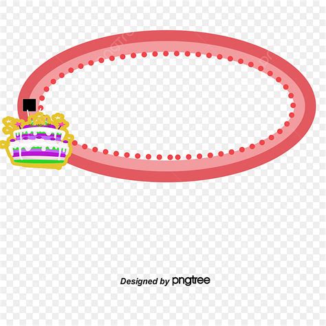 Birthday Cake Border, Red, Scarlet, Thick Frame PNG Transparent Clipart ...