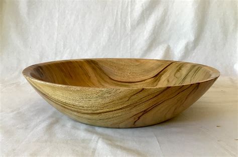 Extra Large Wooden salad bowl Australian made rustic wooden bowl ...