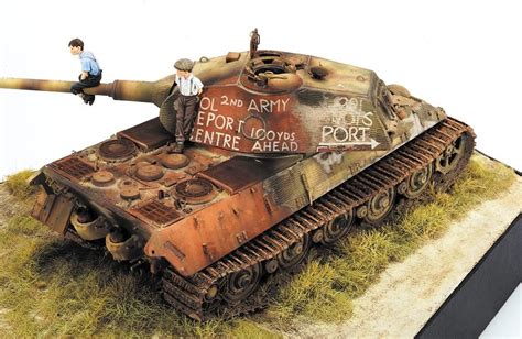 AFV Modeller - Vintage King Tiger | Facebook | Dioramas, Modelos de maquetas, Tanques