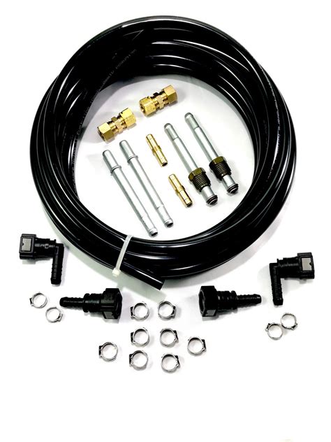 Buy Nylon or Steel Fuel Line Replacement Kit. Fittings/Tubing ...