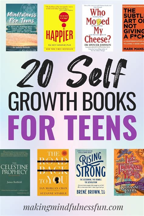 Self Growth Books For Teens | Books for teens, Best books for teens ...