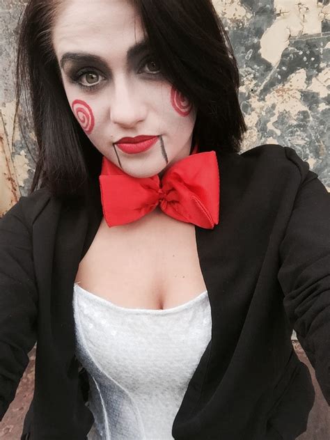 Jigsaw makeup #halloween Jigsaw Makeup, Haloween, Scared, Halloween Face Makeup, Hairstyle ...