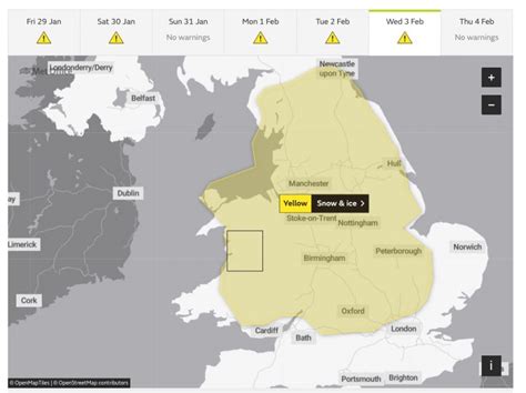 Three day weather warning issued with more snow forecast for North ...