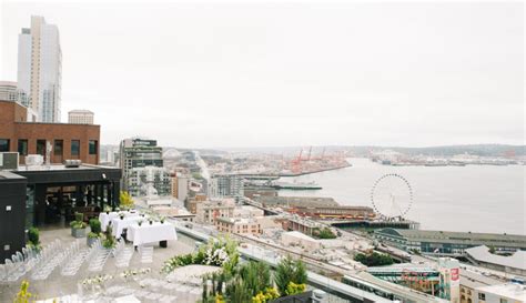 Downtown Seattle Rooftop Wedding Venues | Thompson Seattle - Weddings | Seattle wedding venues ...